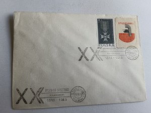 JANUARY OFFENSIVE ENVELOPE, STUDZIANKA STEMEPEL, STAMP