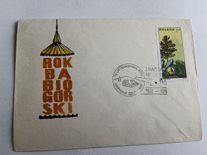 ENVELOPE BABIOGÓRSKI YEAR, STAMP, STAMP