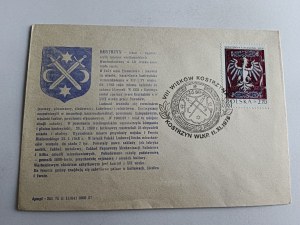 ENVELOPE KOSTRZYN STAMP STAMP