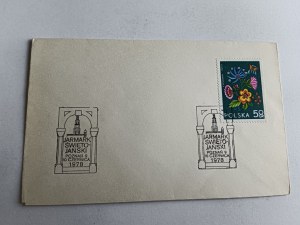 ENVELOPE SAINT'S FAIR POZNAŃ 1978, STAMP