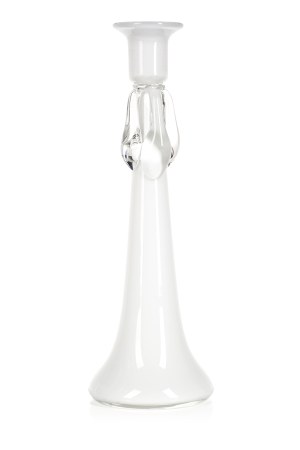 proj. Jerzy SŁUCZAN-ORKUSZ (1924 - 2002), Candleholder, Tarnowiec Glassworks in Tarnowiec