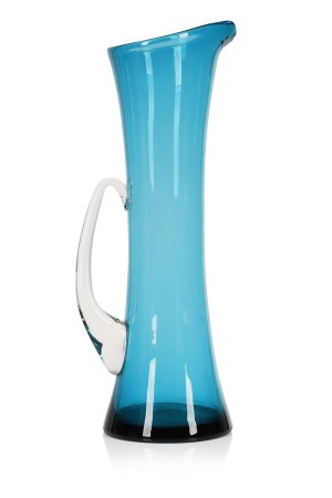 Decorative jug, Krosno Glassworks 