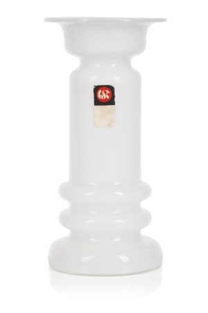 proj. Jerzy SŁUCZAN-ORKUSZ (1924 - 2002), Candleholder, Tarnowiec Glassworks in Tarnowiec