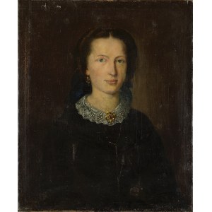 Artysta NIEZNANY, Portret kobiecy