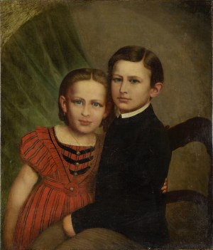 C. AXMANN (19th century), Child Portrait