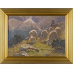 Zefiryn ĆWIKLIŃSKI (1871-1930), Góral z owcami