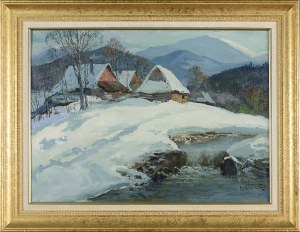 Michal STAÑKO (1901-1969), Winter Creek