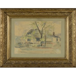 Jadwiga LACHOWSKA (1880-1962), Widok z Żywca