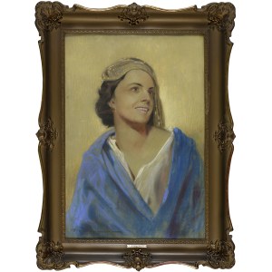 Feliks Michał WYGRZYWALSKI (1875-1944), Portret włoszki
