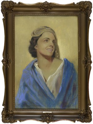 Felix Michał WYGRZYWALSKI (1875-1944), Portrait of an Italian woman