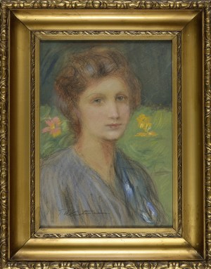 Theodore AXENTOWICZ (1859-1938), Portrait of a Woman
