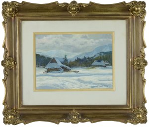 Leszek STAÑKO (1924-2010), Winter in the mountains