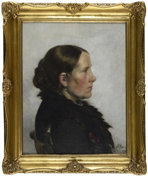 Artist UNKNOWN, Portrait of a Highlander Woman