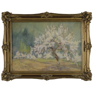 Antoni CHRZANOWSKI (1905-2000), Kwitnący sad