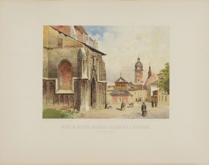 J. KOSSAK AND ST. TONDOS, St. Catherine's and St. Margaret's Church with the monastery of Fr. Augustinian monastery in Kazimierz