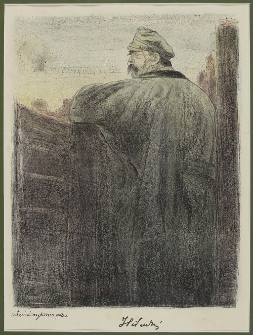 Leopold GOTTLIEB (1879-1934), Z teki Legiony Polskie: Wódz