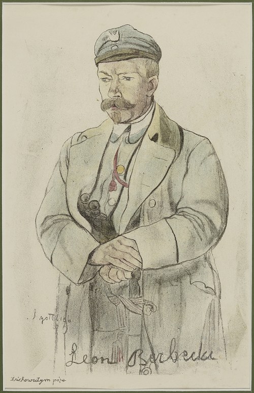 Leopold GOTTLIEB (1879-1934), Z teki Legiony Polskie: L. Berbecki