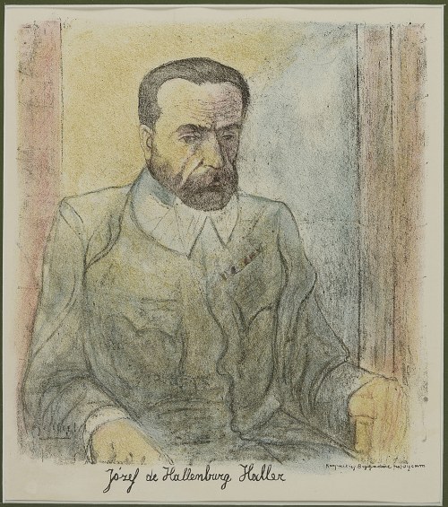 Leopold GOTTLIEB (1879-1934), Z teki Legiony Polskie: J. Haller