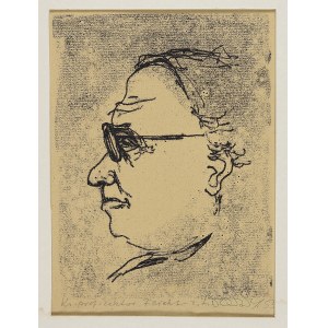 Stanisław DAWSKI (1905-1990), Karykatura - Hieronim Feicht (1894-1967), muzykolog