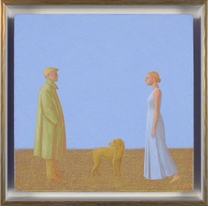 Nikolai KAPRZYK (1952), With a dog