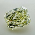 NATURAL POLISHED DIAMOND 5.09 NATURAL FANCY GREENISH LIGHT YELLOW -VS1 - IGI - AB50301