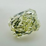 NATURAL POLISHED DIAMOND 5.09 NATURAL FANCY GREENISH LIGHT YELLOW -VS1 - IGI - AB50301