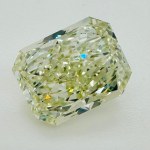 NATURAL POLISHED DIAMOND 5.09 NATURAL FANCY GREENISH LIGHT YELLOW -VS1 - IGI - AB50301