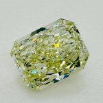 NATURAL POLISHED DIAMOND 5.09 NATURAL FANCY GREENISH LIGHT YELLOW -VS1 - IGI - AB50301