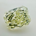 NATURAL POLISHED DIAMOND 5.09 NATURAL FANCY GREENISH LIGHT YELLOW -VS1 - IGI - AB50301