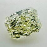 NATURAL POLISHED DIAMOND 5.09 NATURAL FANCY GREENISH LIGHT YELLOW -VS1 - IGI - AB50301