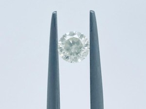 NATURAL POLISHED DIAMOND 0.46 VERY LIGHT YELLOW -I1 - IGI - C20805-8