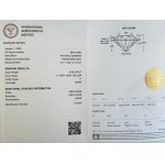 NATURAL POLISHED DIAMOND 0.46 VERY LIGHT YELLOW -I1 - IGI - C20805-8