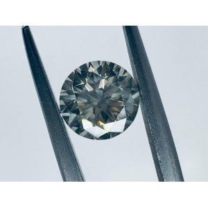 1.21 NATURAL POLISHED DIAMOND FANCY BROWN GREENISH YELLOW -SI1 - IGI - C41004-15