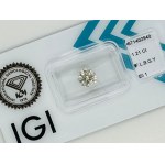 1.21 NATURAL POLISHED DIAMOND FANCY BROWN GREENISH YELLOW -SI1 - IGI - C41004-15