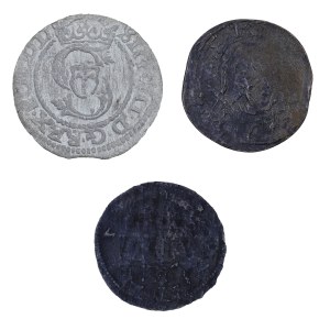 Set of 3 shellacs - Sigismund III Vasa and Jan Kazimierz
