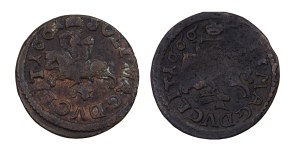 Set of 2 boratins of Lithuania - Jan Kazimierz