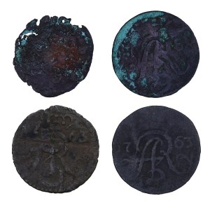 Set of 4 city shellacs - August III