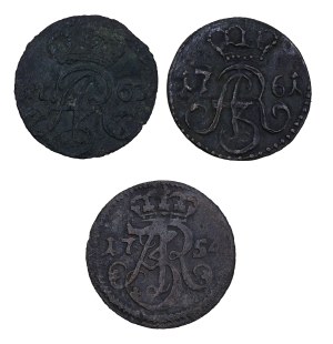 Set of 3 city coins - August III