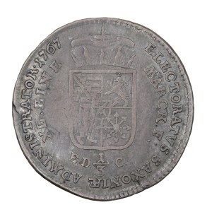 1/3 talara 1767 r. - Ksawery - pretendent do tronu polskiego
