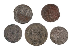 Set of 5 occupation coins - Krystyna