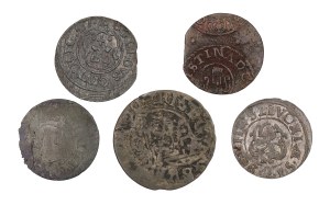 Set of 5 occupation coins - Krystyna