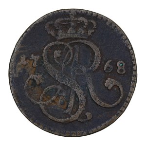 A penny 1768. - Stanislaw August Poniatowski