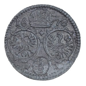 1/2 krajcar 1678. - Leopold I, Opole
