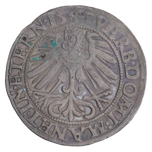 1545 penny. - Principality of Legnicko-Brzesko-Wołowski, Frederick II.
