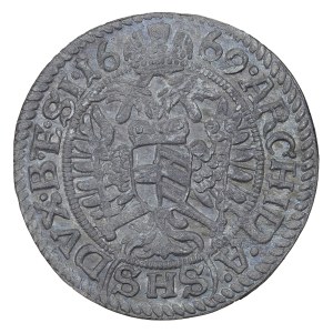 3 krajcars 1669. - Wrocław, Leopold I