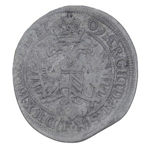 3 krajcars 1709. - Wroclaw, Joseph Habsburg