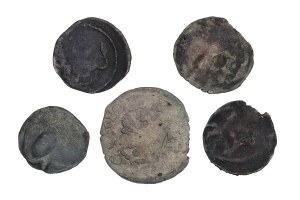 Set of 5 pcs. XIV-XV century - Szczecin