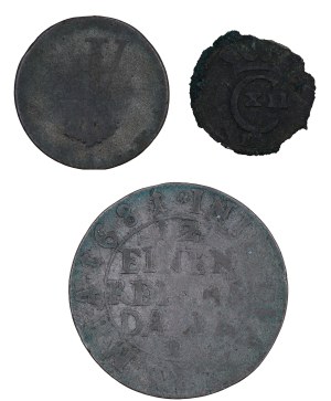 Set of 3 coins - Swedish Pomerania