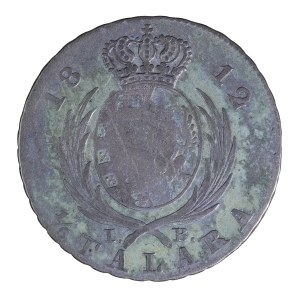 1/6 thaler 1812, Duchy of Warsaw