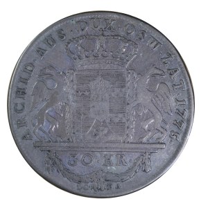 30 krajcarów 1775 r., Księstwo Oświęcimsko-Zatorskie